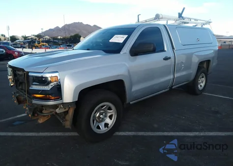 2016 Chevrolet Silverado 1500 Wt z USA, uszkodzony, nr VIN 1GCNCNEH0GZ372341